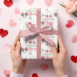 I Cherry-Ish Sie wrapping Paper Geschenkpapier