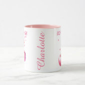 "I Cherry-ish you" Personalisiert Valentinins Gif Tasse (Zentrum)