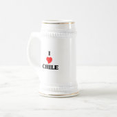 I Chile Liebe Bierglas (Vorderseite Links)