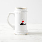 I Chile Liebe Bierglas (Links)