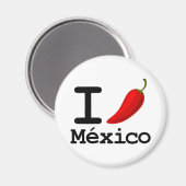 I Chili Mexiko Magnet (Vorderseite/Rückseite)