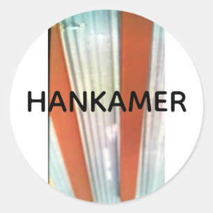 "I-Chinati" Marfa I-Ching Hankamer Artjunkhaus Spa Runder Aufkleber