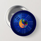 I Ching-Knopf Button (Vorne & Hinten)