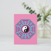 I Ching Yin Yang Postkarte (Stehend Vorderseite)