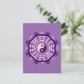 I Ching Yin Yang Postkarte (Stehend Vorderseite)