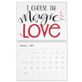 "I Choose" Affirmations Calendar Kalender (Feb 2027)