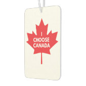 I Choose Canada Air Freshener Autolufterfrischer (Links)
