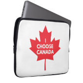 I Choose Canada Electronics Bag Laptopschutzhülle (Vorne Rechts)