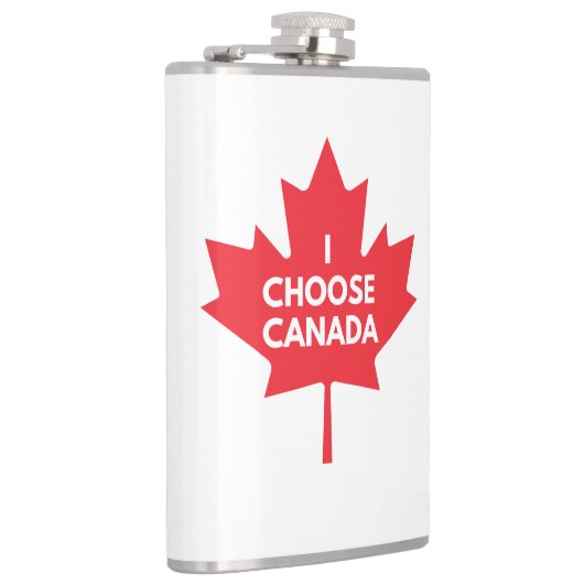 I Choose Canada Hip Flask Flachmann (Rechts)