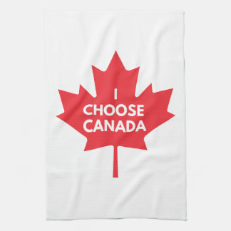 I Choose Canada Kitchen Teetuch Geschirrtuch