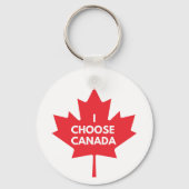 I Choose Canada Schlüsselanhänger (Vorderseite)