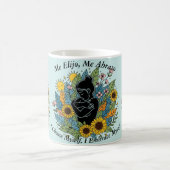 I Choose Myself Today/Girasoles y amor propio Kaffeetasse (Mittel)