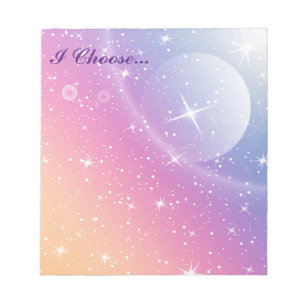 I Choose Note Pad Notizblock
