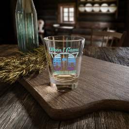 I Choose to Retro - Retro Video Game Shot glass Schnapsglas