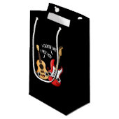 I Choose Uke I Pick You Funny Guitar Ukulele Pub Kleine Geschenktüte (Vorderseite Schrägansicht)