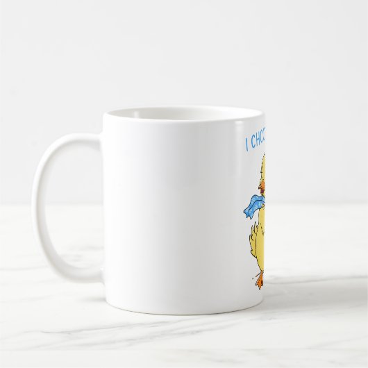 I Choose Violin Kaffeetasse (Links)
