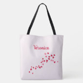 "I chose snacks over Valentines" Tote Tasche (Rückseite)