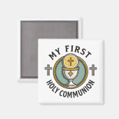 I. Christlich Magnet (Vorderseite/Rückseite)