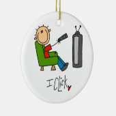 I Click TV Addict Keramikornament (Rechts)