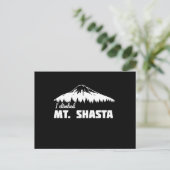 I Climbed Mt. Shasta Postkarte (Stehend Vorderseite)