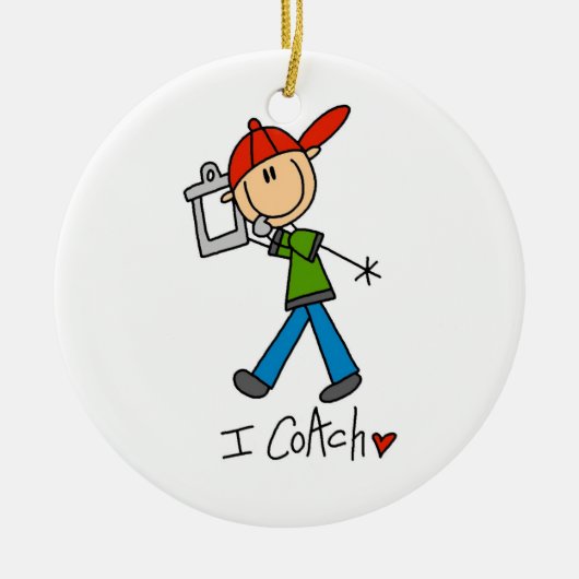 I Coach Keramikornament (Vorne)