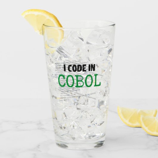I-Code in COBOL.w Glas (Vorderseite Ice)