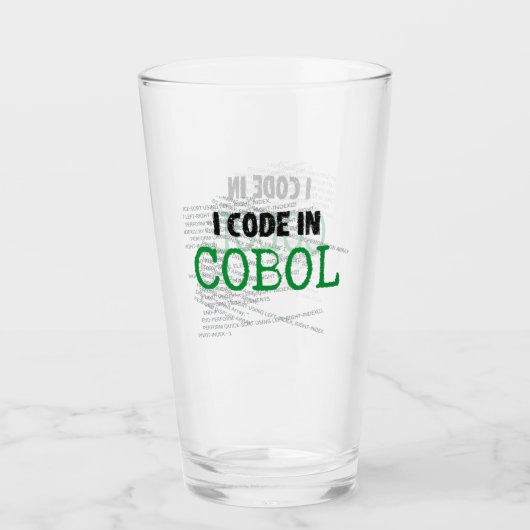 I-Code in COBOL.w Glas (Vorderseite)