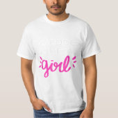 I Code wie ein Girl Funny Binary Coding Computer S T-Shirt (Vorderseite)