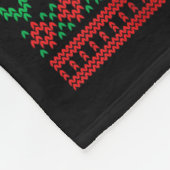 I Come In Peace Couple Matching Ugly Christmas Swe Fleecedecke (Ecke)