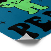 I Come In Peace I'm Peace Family Valentine Funny C Poster (Ecke)