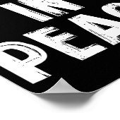 I Come In Peace I'm Peace Funny Couple Valentine M Poster (Ecke)