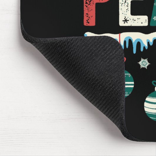 I Come In Peace I'm Peace Funny Matching Couple Ch Mousepad (Ecke)