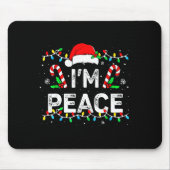 I Come In Peace I'm Peace Matching Ugly Christmas Mousepad (Vorne)