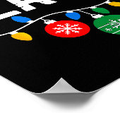 I Come In Peace Matching Family Christmas Couple Poster (Ecke)