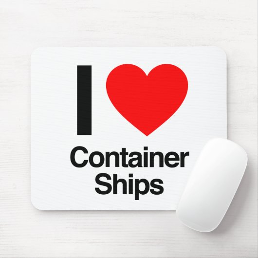 i Containerschiffe der Liebe Mousepad (Mit Mouse)