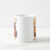 I Cook With Fire... Literally  Dragon Chef Fantasy Kaffeetasse (Mittel)