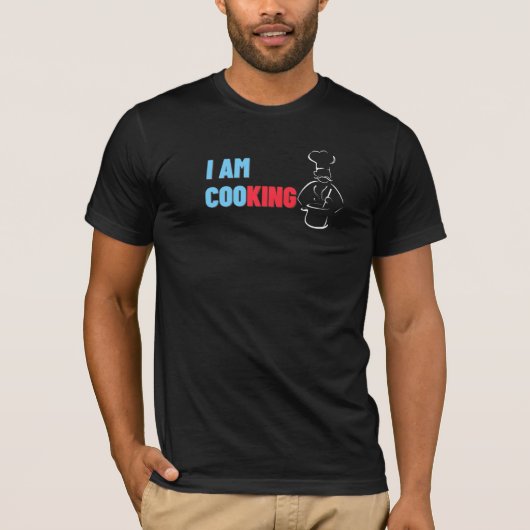 I Cooking Kitchen King Funny Koch Koch 2 T-Shirt (Vorderseite)