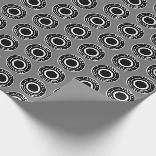 I Corps "America's Corps" Geschenkpapier (Ecke)
