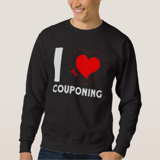 I  Couponing Couponer Discount Sale Sweatshirt