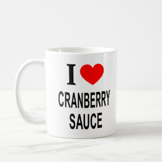 I ❤️ CRANBERRY SAUCE I LIEBE CRANBERRY SAUCE I HEA KAFFEETASSE