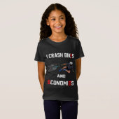 I Crash Bikes and Economies Joe Biden Absturz T-Shirt (Vorne ganz)