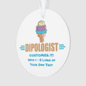 I Creme Ornament (Vorderseite)
