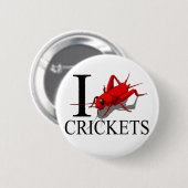 I Crickets Liebe Knöpfe Button (Vorne & Hinten)