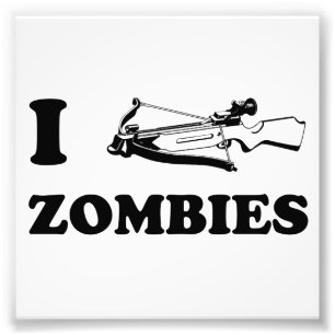 I Crossbow Zombies Fotodruck