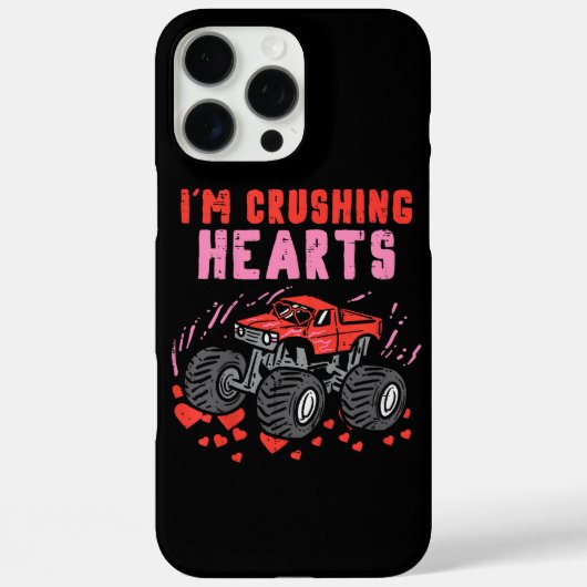I Crush Hörer Monster Truck Kleinkind Boys Valenti Case-Mate iPhone Hülle (Rückseite)