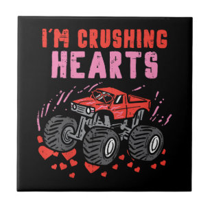 I Crush Hörer Monster Truck Kleinkind Boys Valenti Fliese