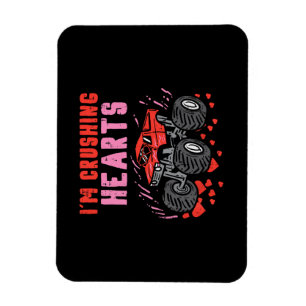 I Crush Hörer Monster Truck Kleinkind Boys Valenti Magnet