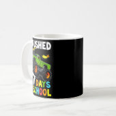 I Crushed 67 Days Of School Funny Six Seven Meme B Kaffeetasse (Vorderseite Links)