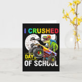 I Crushed 67 Days Of School Funny Six Seven Meme B Karte (Gelbe Blume)