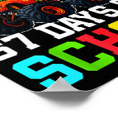 I Crushed 67 Days Of School Funny Six Seven Meme B Poster (Ecke)